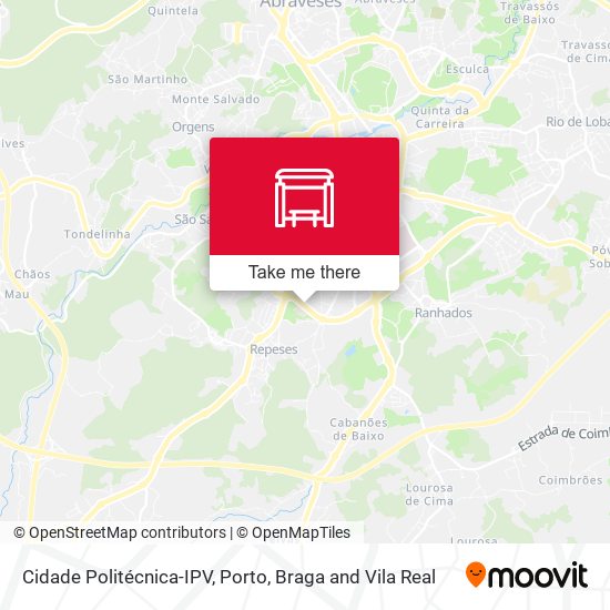 Cidade Politécnica-IPV map