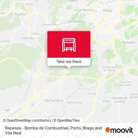 Repeses - Bomba de Combustível map