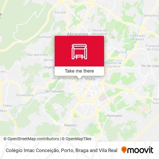 Colégio Imac Conceição mapa