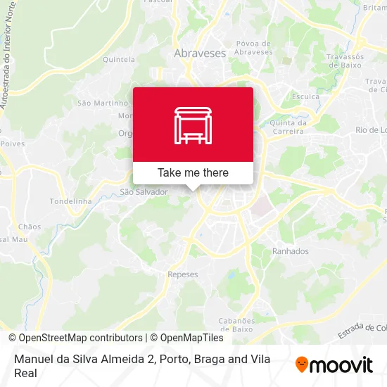 Manuel da Silva Almeida 2 map