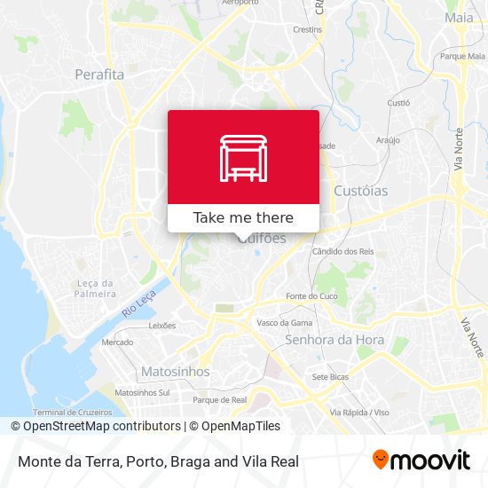 Monte da Terra mapa