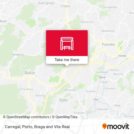 Carregal map