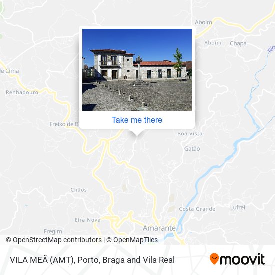 VILA MEÃ (AMT) mapa