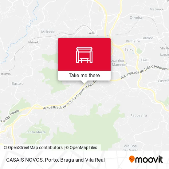 CASAIS NOVOS map