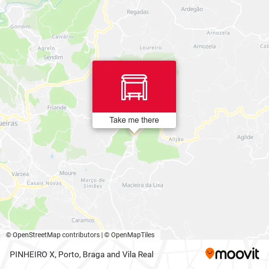 PINHEIRO X map