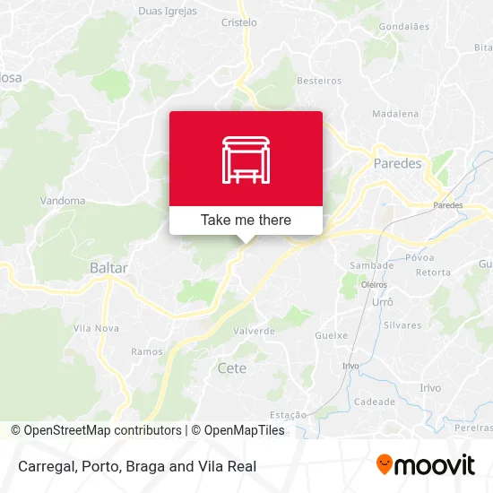 Carregal map