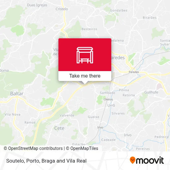 Soutelo map
