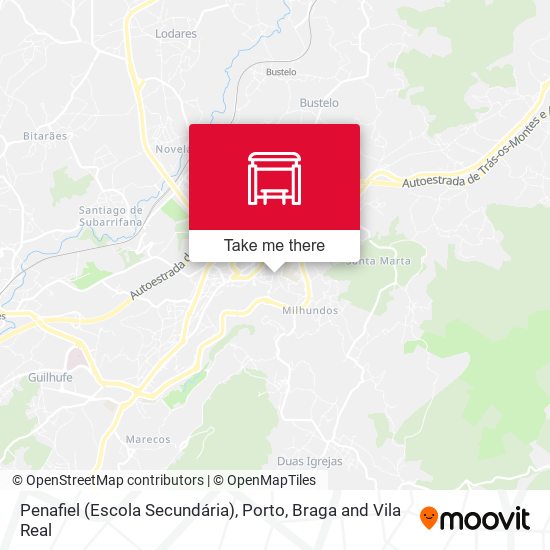 Penafiel (Escola Sec.) map