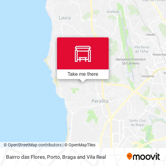 Bairro das Flores map