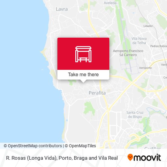 R. Rosas (Longa Vida) mapa