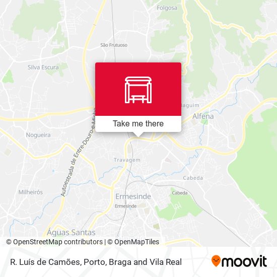 R. Luís de Camões mapa