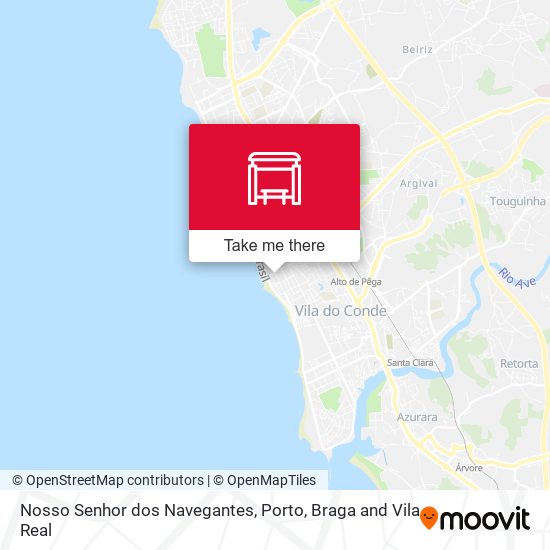 Nosso Senhor dos Navegantes mapa
