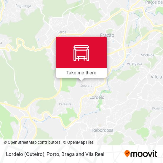 Lordelo (Outeiro) mapa