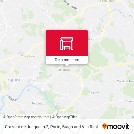 Cruzeiro de Junqueira 2 mapa