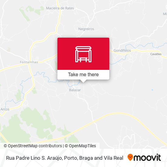 Rua Padre Lino S. Araújo map