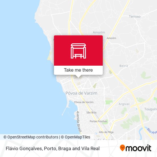 Flávio Gonçalves mapa