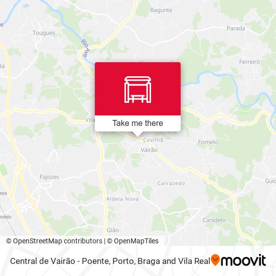 Central de Vairão - Poente map