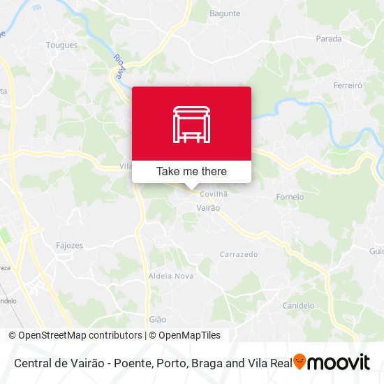 Central de Vairão - Poente map