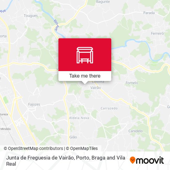 Junta de Freguesia de Vairão map