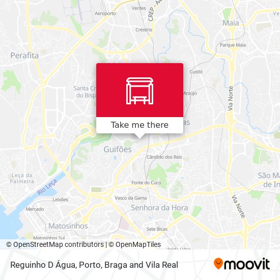 Reguinho D Água mapa