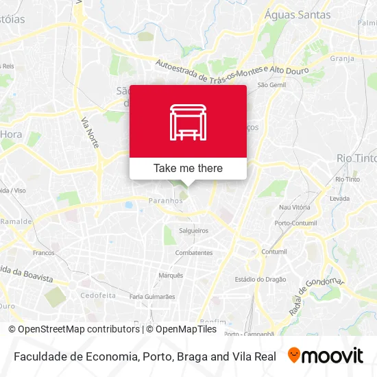 Faculdade de Economia map