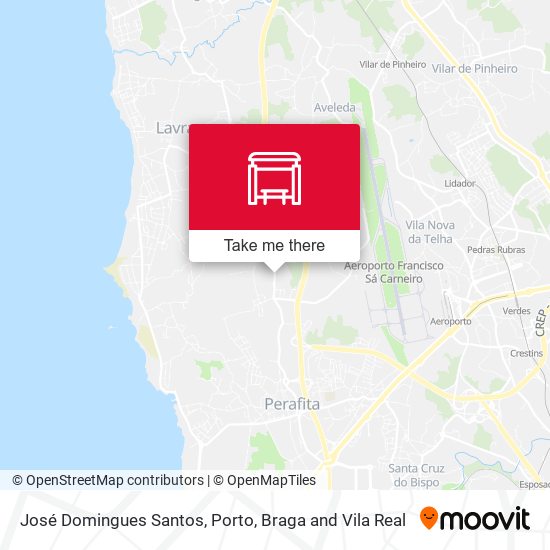 José Domingues Santos map