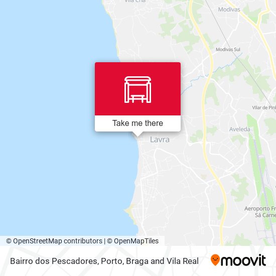 Bairro dos Pescadores mapa