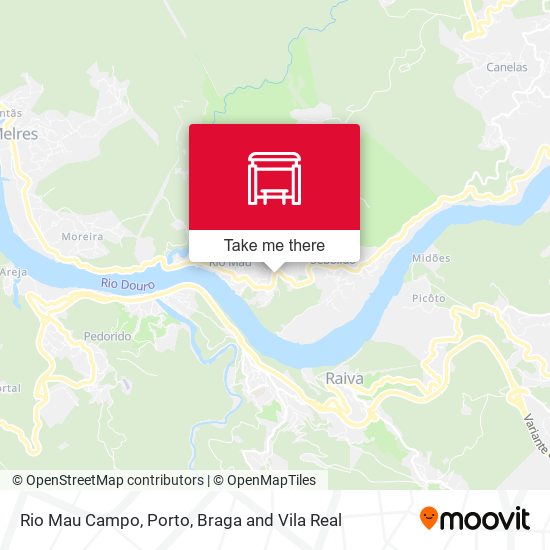 Rio Mau Campo map