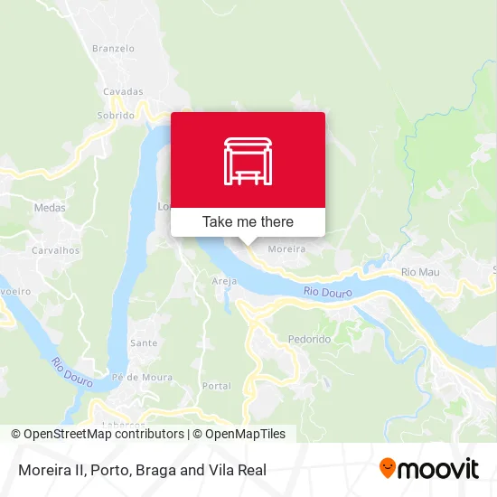 Moreira II mapa