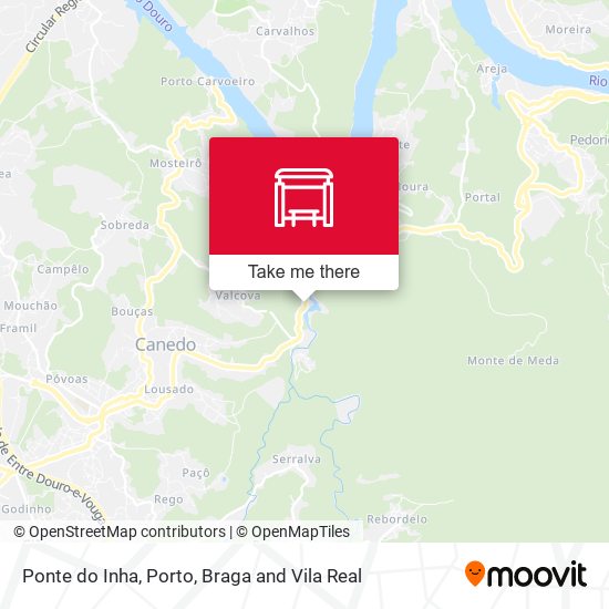 Ponte do Inha map