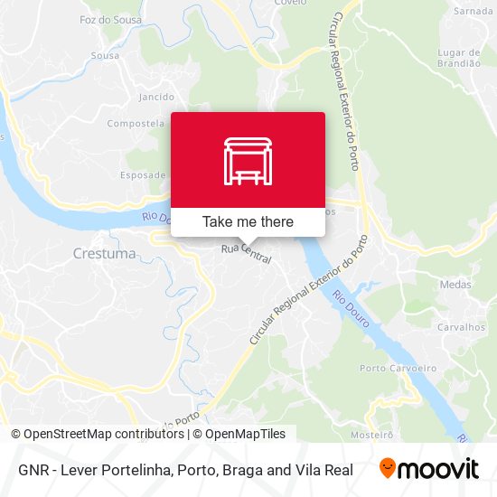GNR - Lever Portelinha map