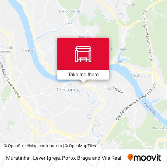 Muratinha - Lever Igreja map