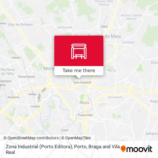 Zona Industrial (Porto Editora) map