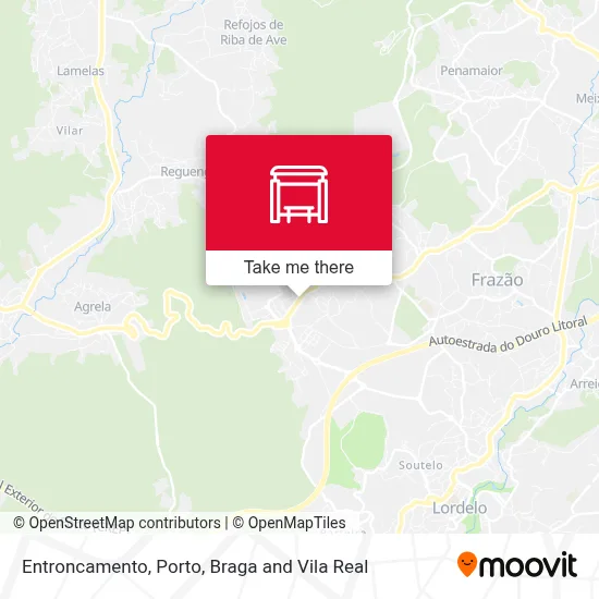 Entroncamento map