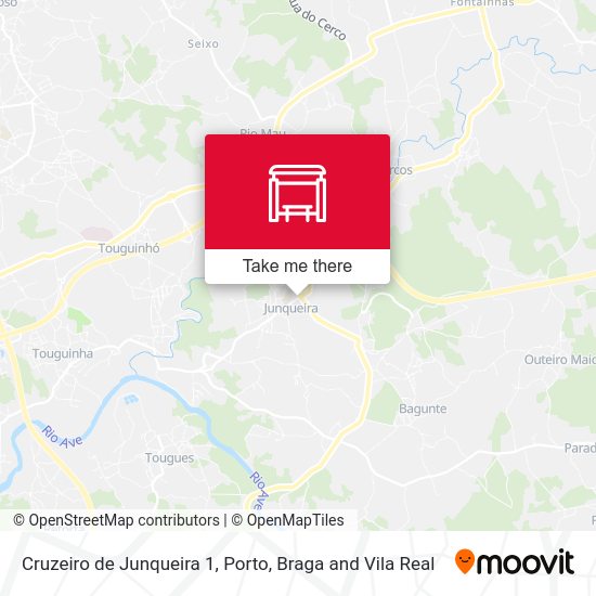 Cruzeiro de Junqueira 1 mapa