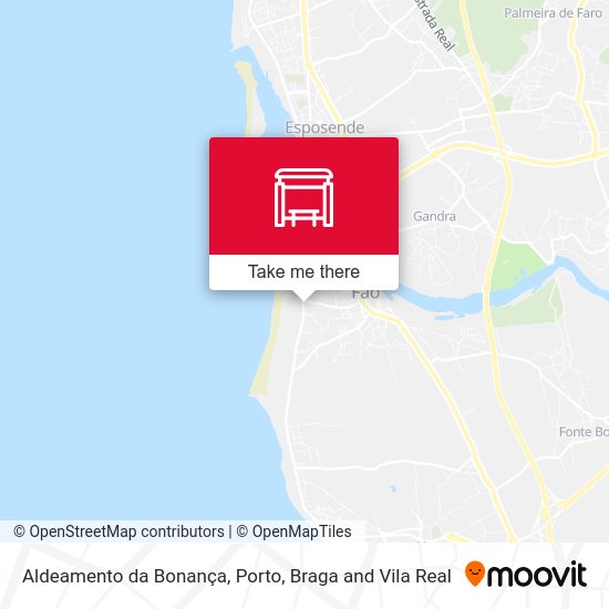 Aldeamento da Bonança map