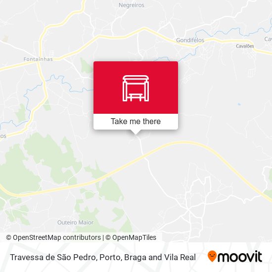 Travessa de São Pedro map