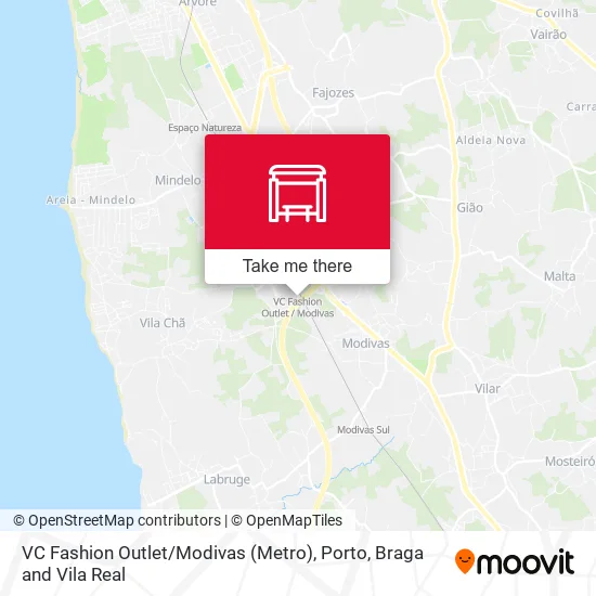 VC Fashion Outlet / Modivas (Metro) map