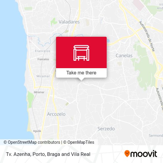 Tv. Azenha map