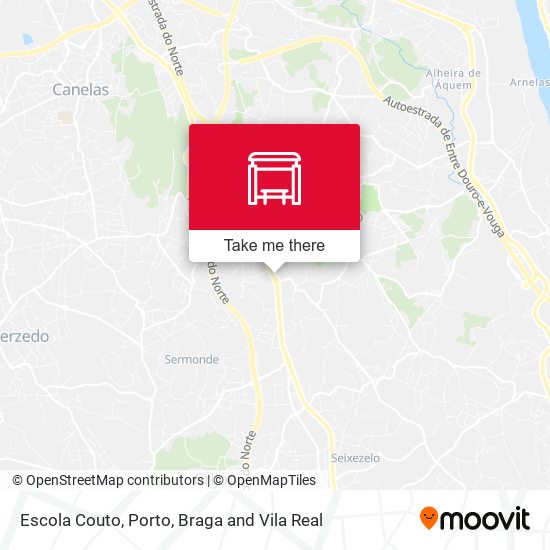 Escola Couto mapa