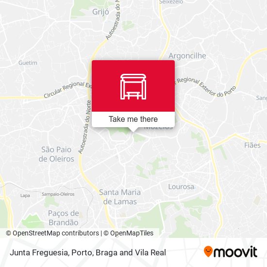 Junta Freguesia mapa