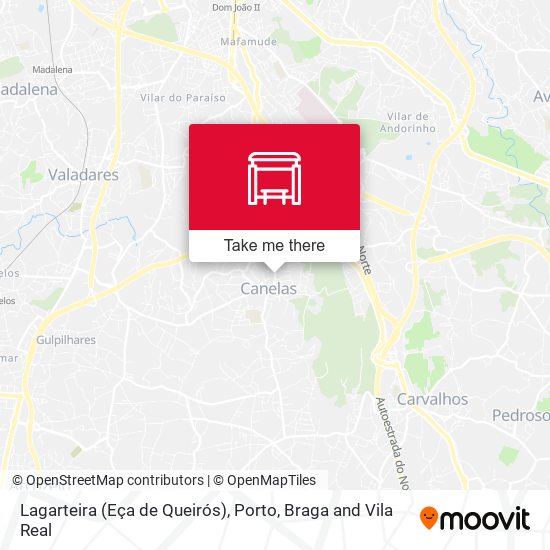 Lagarteira (Eça de Queirós) map