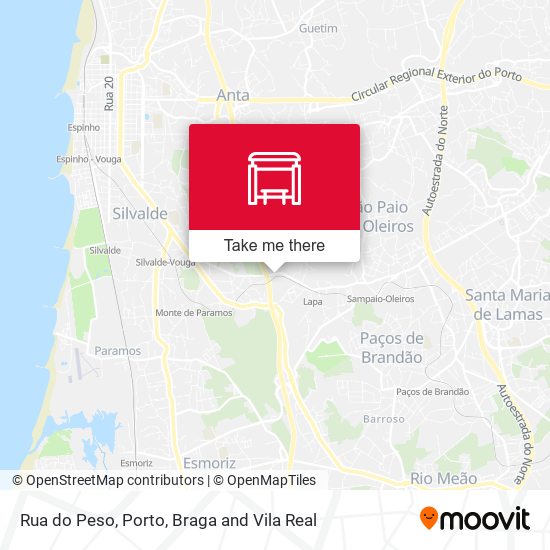 Rua do Peso map