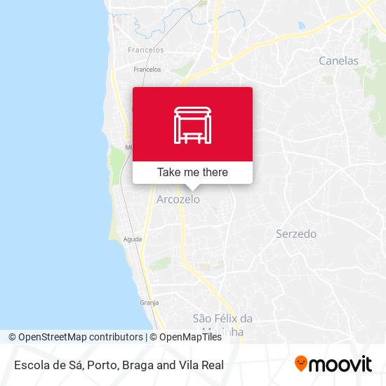 Escola de Sá mapa