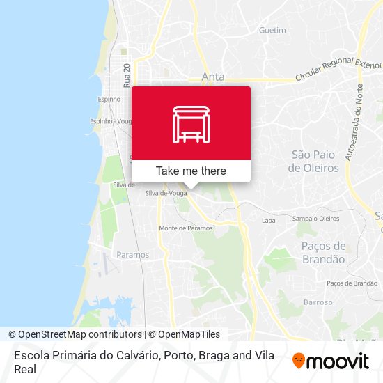 Escola Primária do Calvário map