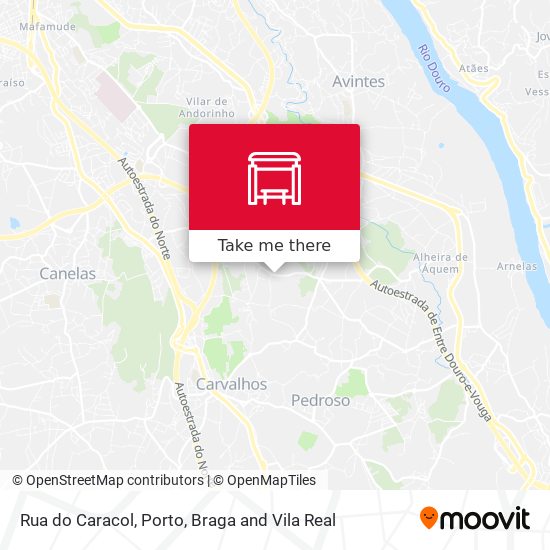 Rua do Caracol mapa