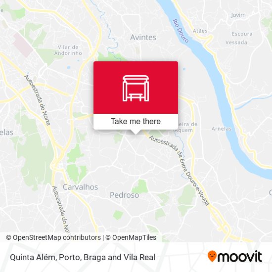 Quinta Além mapa