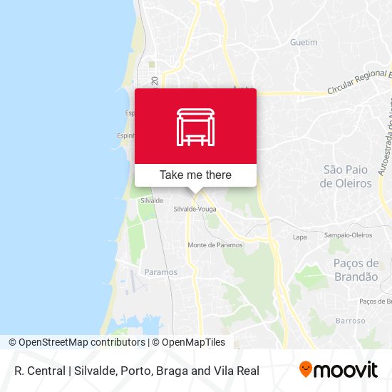 R. Central | Silvalde mapa