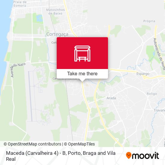 Maceda (Carvalheira 4) - B mapa