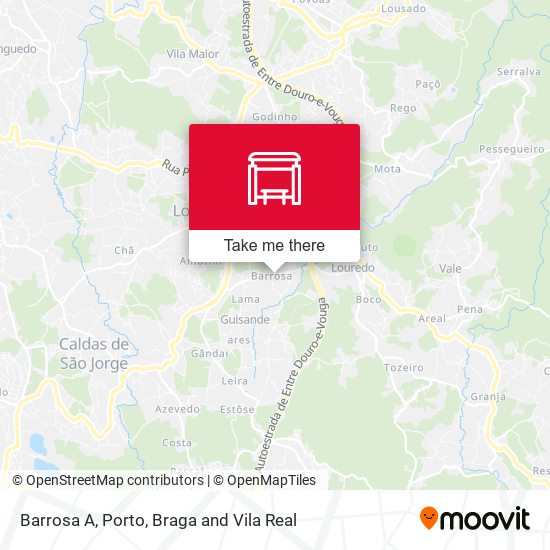 Barrosa A map